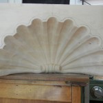 Hand Carved Shell Niche