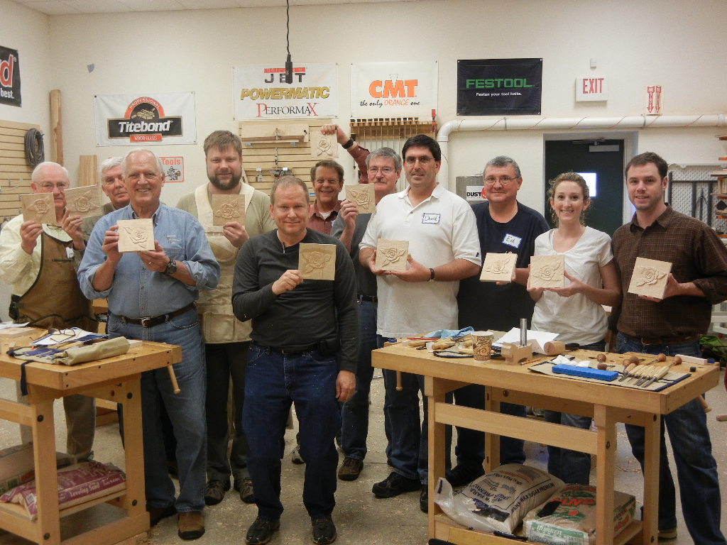 Greenville “Intro to Woodcarving” class