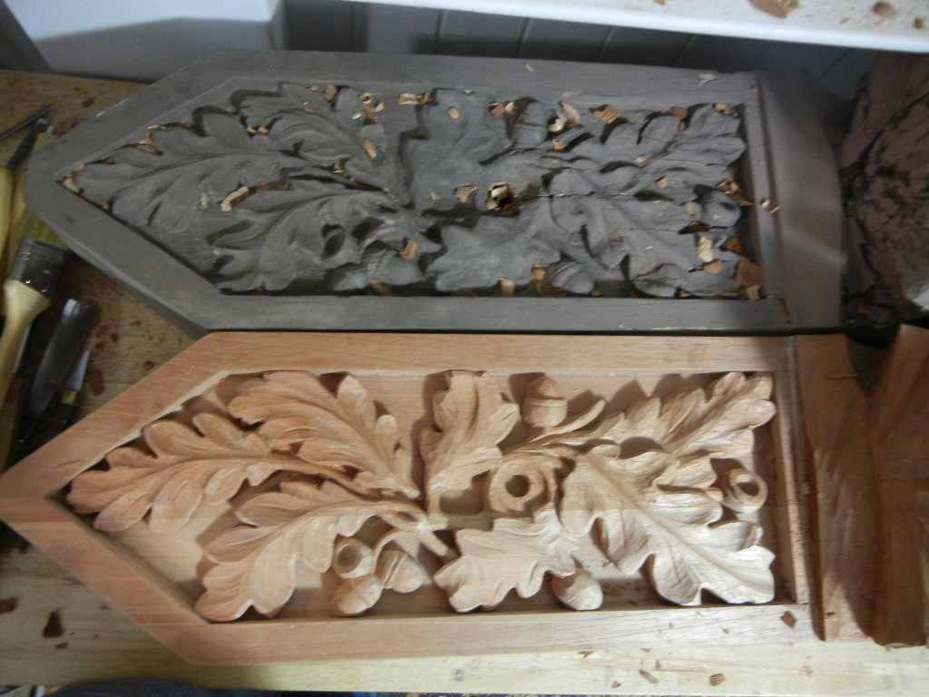 Stone Carving 'Oak Leaf' Kit 11 Piece Full Set 