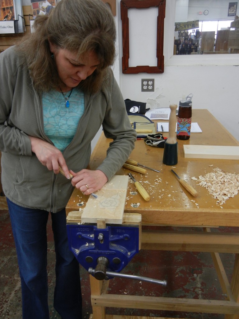 Connecticut Valley School of Woodworking Class - Mary May 