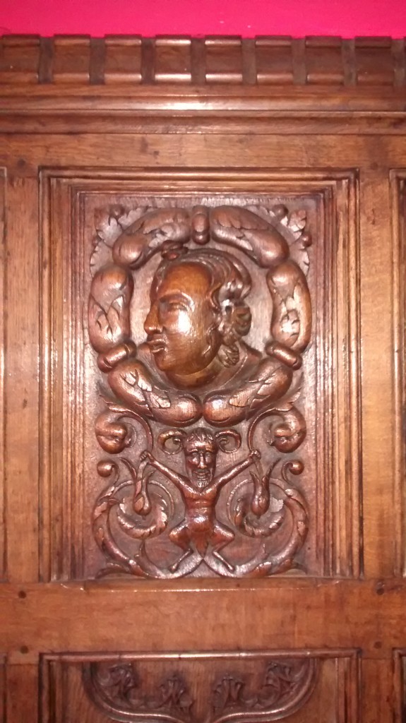 Another detail in the Tudor home - from about 1500.