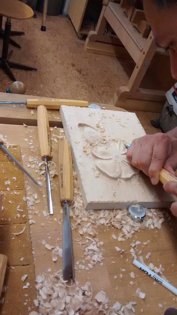 Carving a Phlox Flower
