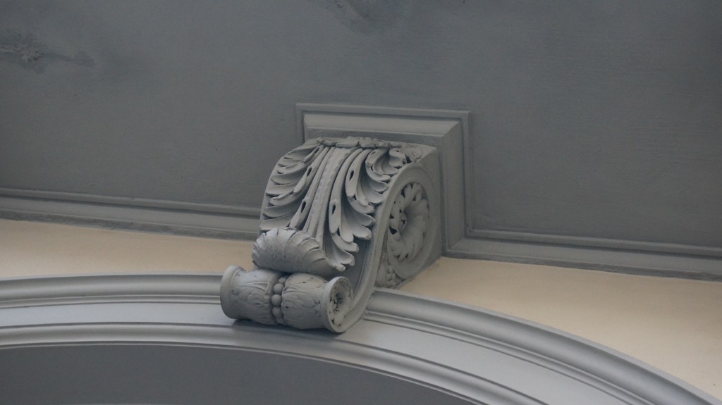 Architectural corbel in Florence, Italy