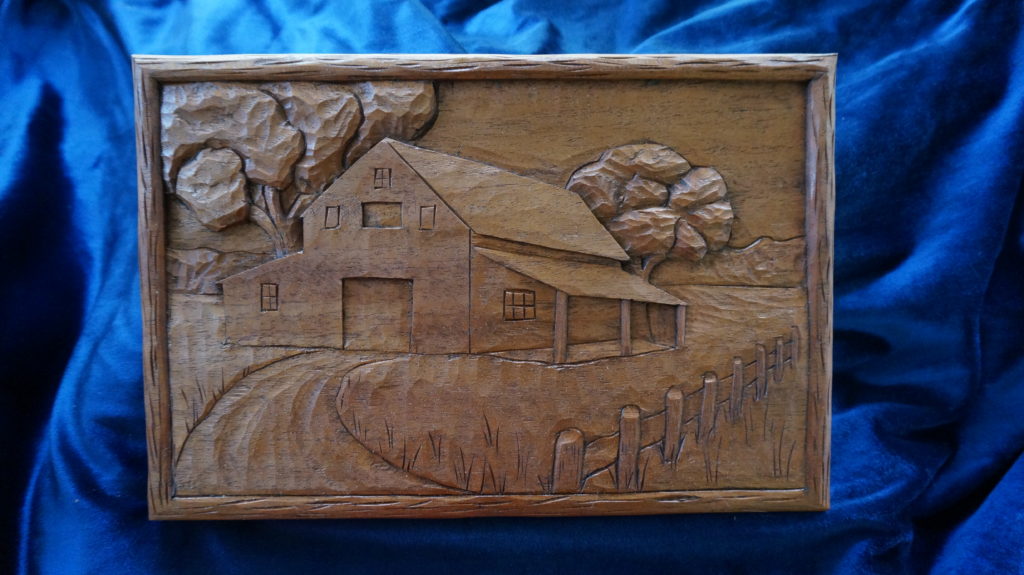 Carving a Country Scene