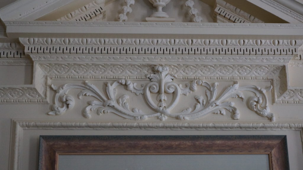Humphrey Sommers House overmantel detail