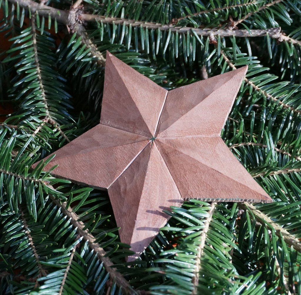 Carving a Christmas Star