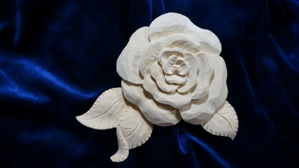 Carving a Rose Appliqué