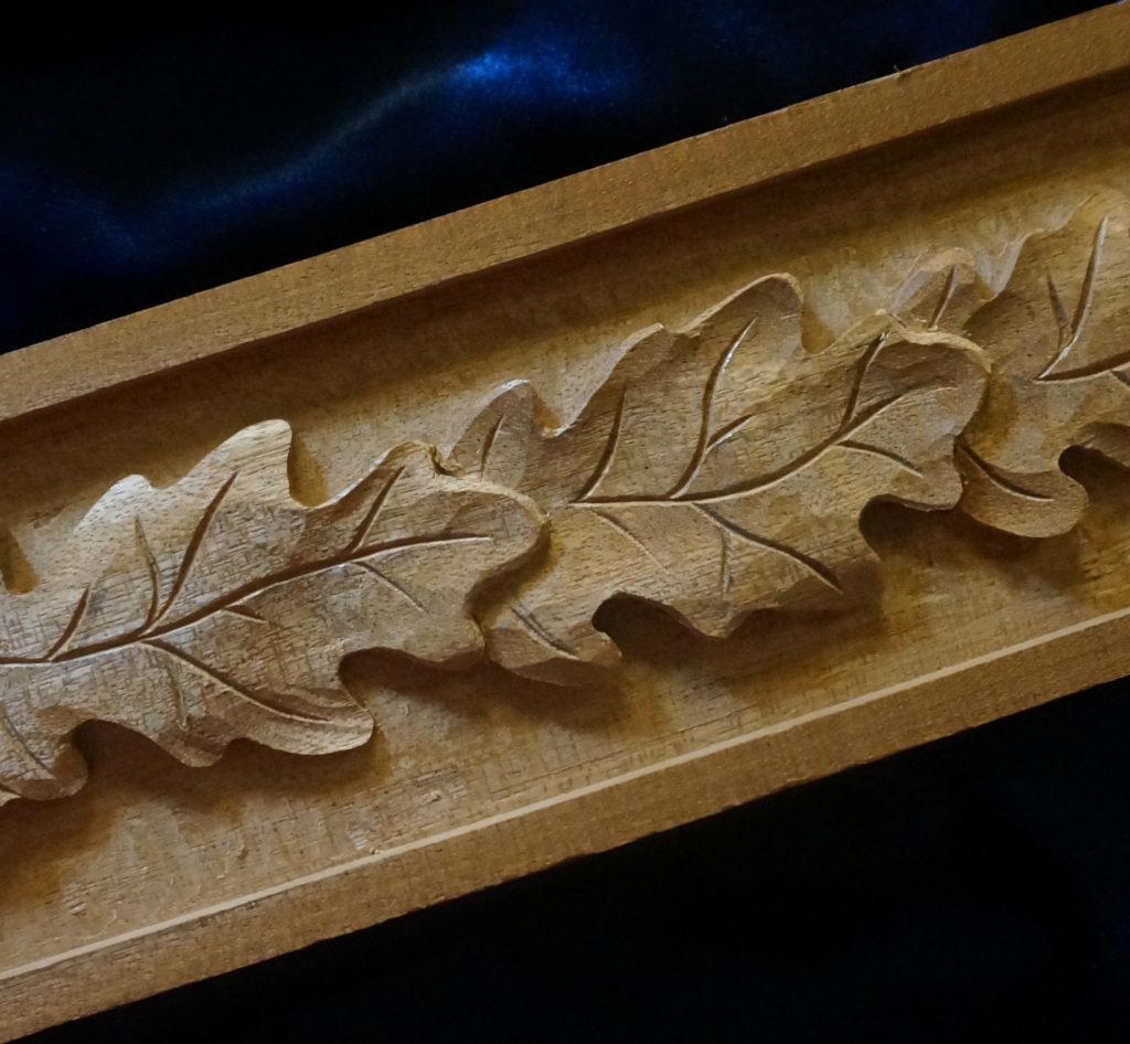 Carving Oak Leaves