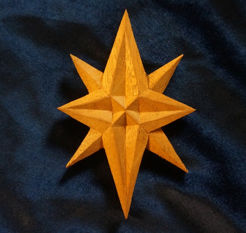 Carving the Star of Bethlehem
