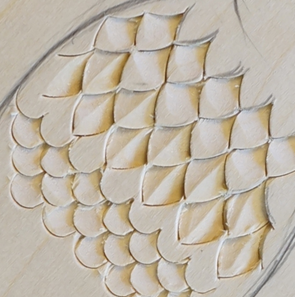 Carving Simple Feathers & Scales