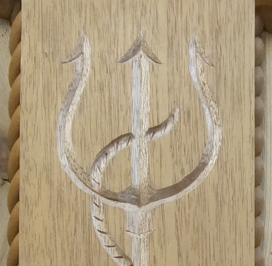 Carving Neptune's Trident