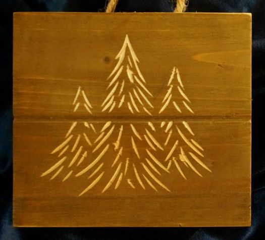 Carving Christmas Trees