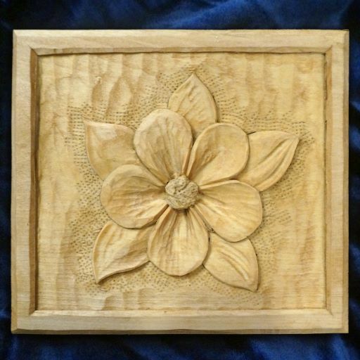 Carving a Columbine Flower