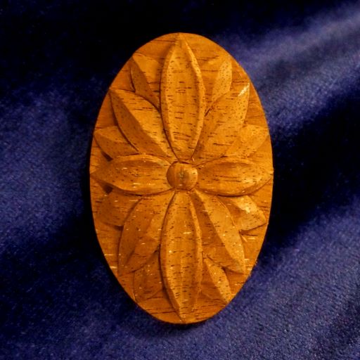 Carving a Tiny Rosette