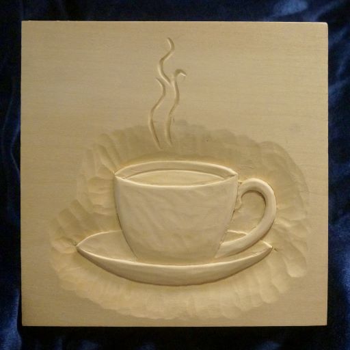 Carving a Tea Cup