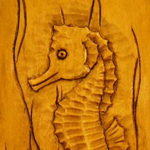 Carving a Seahorse