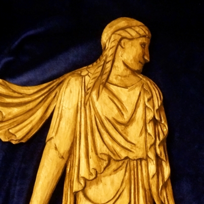 Carving a Grecian Figure