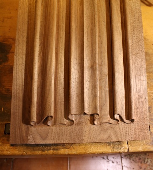 Carving a Linenfold Panel