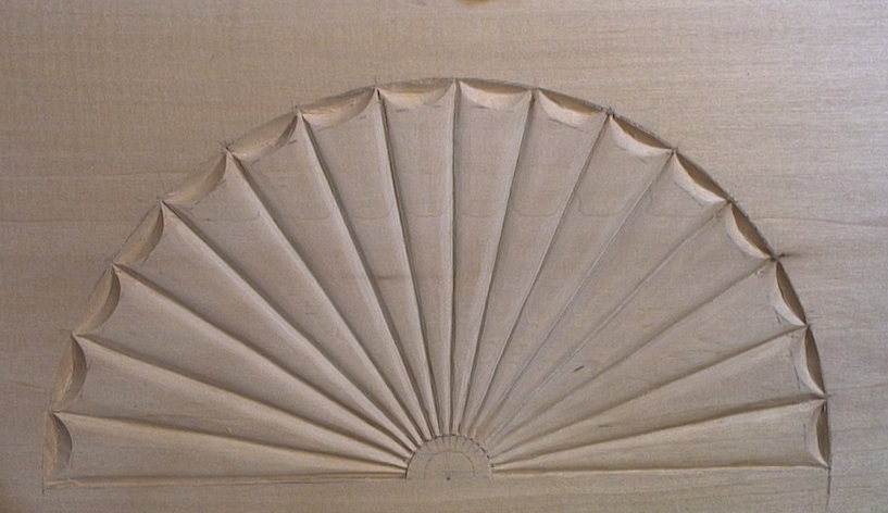 Carving a Traditional Fan