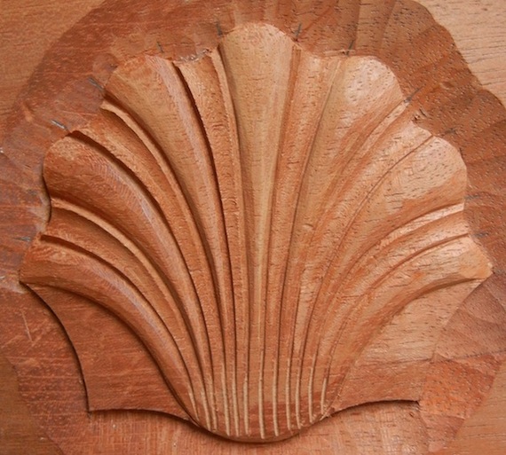 Carving a Classic Scallop Shell