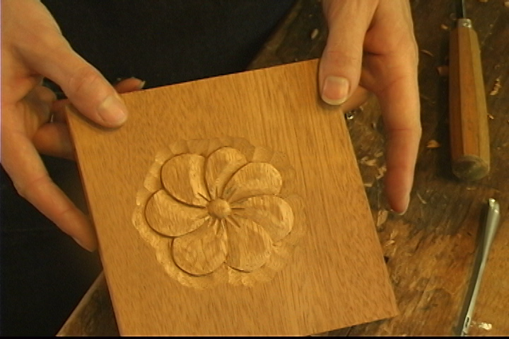 Carving a Simple Flower
