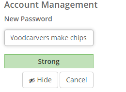 clip of password tool